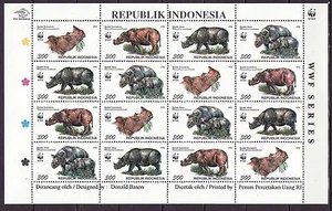G1251 - Indonesia 1996 - MNH - Dieren/Animals/Tiere (WWF/WNF) - Imagen 1 de 1