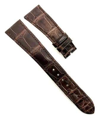 Patek Philippe 21mm x 16mm Brown Alligator Watch Strap Band D E80 Authentic OEM - Image 1 of 4