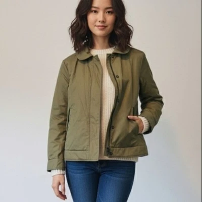 Chaqueta Coach Militar Reversible Mezcla Algodón/Seda Talla XS Foto 1 de 4