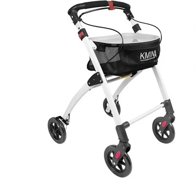 KMINA PRO - Lightweight Rollator Walker - Black - Image 1 of 4