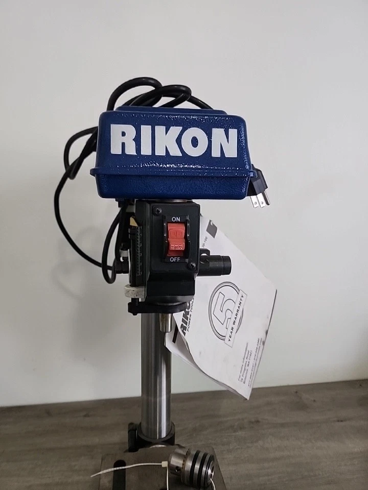 RIKON 8 INCH BENCH DRILL PRESS NEVER USED - Image 1 of 4