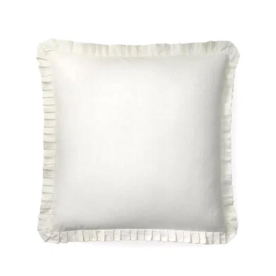 Lauren Ralph Lauren Sara Skylar Floral Jacquard Algodón Euro Sham True Cream $135 Foto 1 de 3