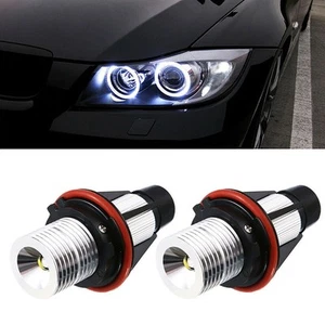 Angel Eyes LED Bulbs White E63 E65 For BMW Marker Light Parts & Accessories - Picture 1 of 9