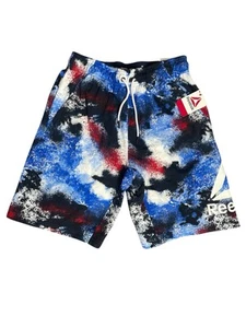 Reebok Active Movement Lifestyle Shorts Men’s Size S 10" Inseam Americana NWT - Picture 1 of 9