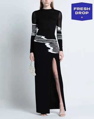 PVP €1650 MISSONI Maxi Vestido IT36 US0 UK4 XXS Corte abertura alta Hecho en Italia Foto 1 de 4