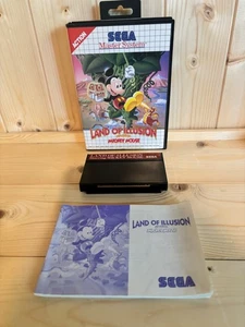 Land Of Illusion Starring Mickey Mouse Sega Master System Game Complete - Picture 1 of 24