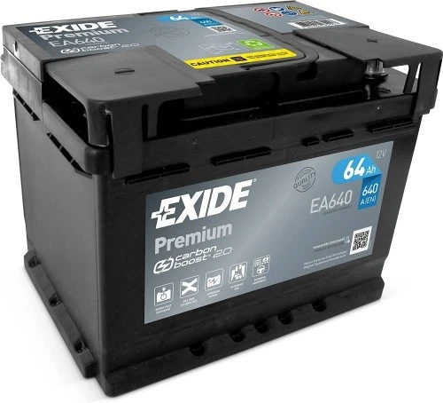 Batterie de démarrage Exide L1 Premium Carbon Boost EA640 12V 64Ah 640A - Photo 1/1