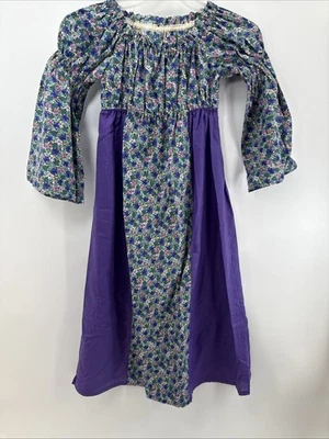 Casa de campo hecha a mano para niñas núcleo campesino floral pradera pequeña Laura Ingalls Foto 1 de 4