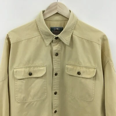 Camisa Trail Algodón EMS De Colección Para Hombres XL EAST MOUNTAIN SPORTS MOSTAZA 39c Foto 1 de 4