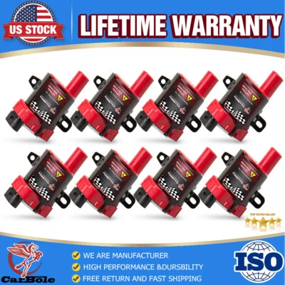 Set of 8 Ignition Coils for 2000-2005 GMC Yukon XL 1500 2500 5.3L 6.0L V8 UF262 - Image 1 of 4