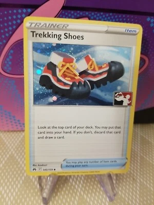 Trekking Shoes Cosmic Holo Pokemon Prize Pack Series 3 Promo Pokemon Card NM/LP - Image 1 of 2