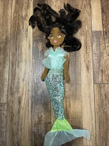 Peluche pupazzo Aurora Sea Sparkles sirena edera mondo giocattolo imbottito lungo 16" - Foto 1 di 9
