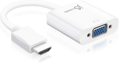 j5create HDMI to VGA Adapter Video+Audio (JDA213) | NO BOX - Image 1 of 4