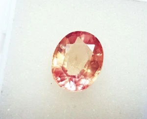 Piedra preciosa suelta de morganita natural con forma ovalada de 4,15 quilates certificada con regalo gratis - Imagen 1 de 7