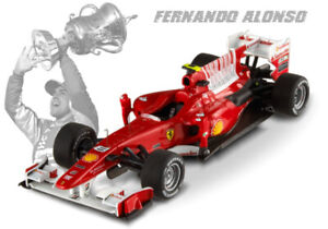 Ferrari F10 Fernando Alonso 2010 Gp de Bahreïn 1:43 Model T6266 Hot Wheels