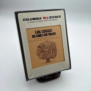 Factory Sealed Earl Scruggs His Family And Friends Columbia 8 Track Tape NOS - Picture 1 of 4