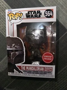 Funko Pop Star Wars The Mandalorian USA Gamestop Edition No 564 + Protector - Picture 1 of 7