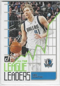 2020-21 Donruss All Time League Leaders #7 Dirk Nowitzki Dallas Mavericks - Picture 1 of 1