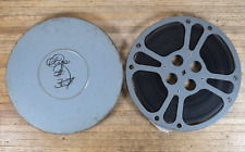Near Full Vtg 1950's - 60's 16mm Home Movie Film Reel 1200ft in Original Metal