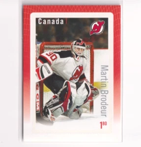 2015 CPC Canada Post Martin Brodeur Stamp Sher-Wood Athletics New Jersey Devils - Picture 1 of 2