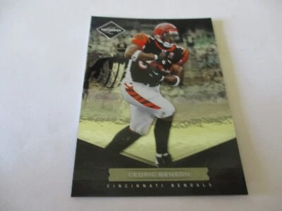 2011 Leaf Limited Foil Cedric Benson Card #20 Serial #164/499 - Image 1 of 2