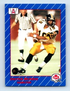 1991 All World CFL Derrick McAdoo Hamilton Tiger-Cats #56 - Picture 1 of 2