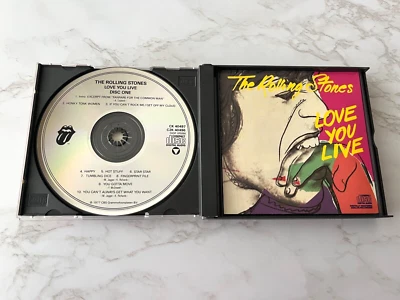 The Rolling Stones Love You Live 2 CD ORIGINAL EARLY PRESS! C2K 40496 OOP! - Image 1 of 4