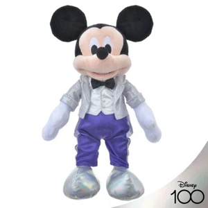 Japan Disney Store Mickey Plush The Disney100 Platinum Celebration Collection - Picture 1 of 5