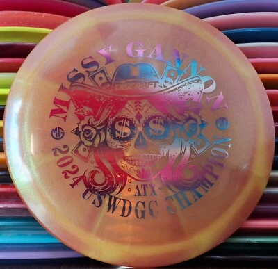 Discraft Z Swirl Gummy Undertaker 173 Orange Missy Gannon USWDGC Champion 8/10 - Image 1 of 4