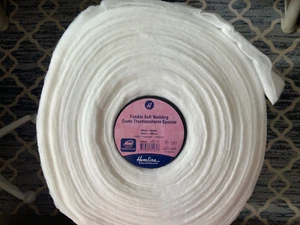 Hemline Wadding Fusible Soft Iron-on 90cm White - Picture 1 of 2