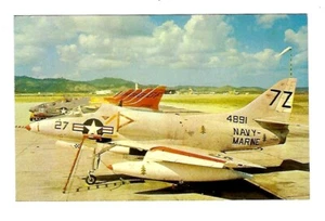 Línea de vuelo postal de aviación de la década de 1960 en la estación naval de los Estados Unidos Marina/Marina de los Estados Unidos - Imagen 1 de 2