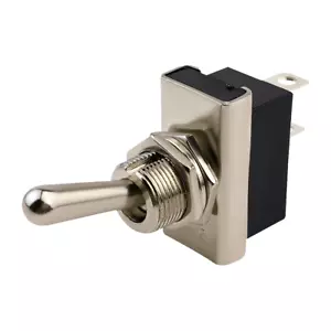 12V 25A Metal On Off Toggle Switch Lucar Terminals Car Van Lights SPST - Picture 1 of 2