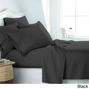 2100 Series 6 Piece Bed Sheet Set Hotel Luxury Ultra Soft Deep Pocket Bed Sheets - Picture 1 of 58