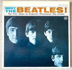 The Beatles 'MEET THE BEATLES' LP  (1964)  1976 Japanese press  NM/NM - Picture 1 of 5