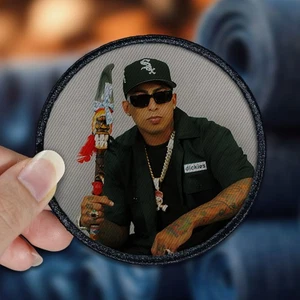 Parche Ñengo Flow coser/planchar con borde bordado para sombreros, camisas - Imagen 1 de 10