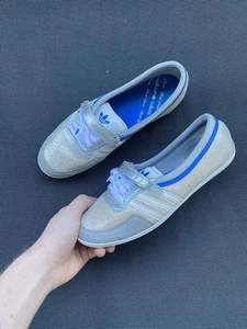 Adidas Vintage Y2K Concord runde Ballerinas weiß Größe US 9 - Bild 1 von 9