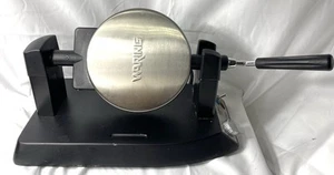 Waring Pro Professional Waffle Maker WWM200PC Restaurant Style Stainless Steel - Picture 1 of 7