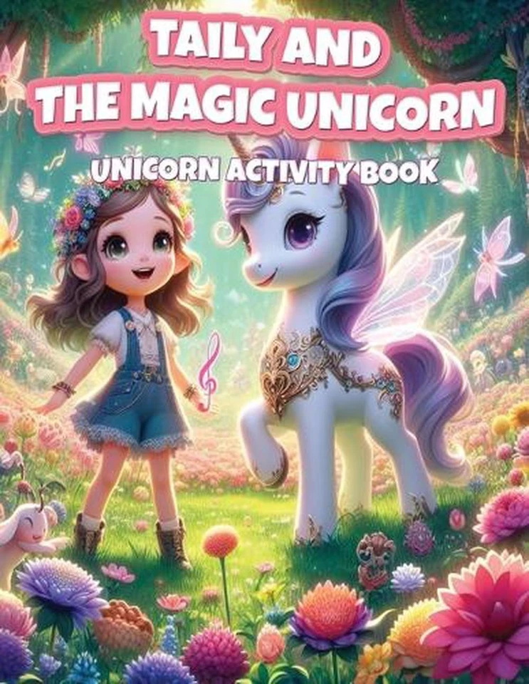 Taily and The Magic Unicorn: Unicorn Designs For Kids by Echo Press Paperback Bo - Image 1 of 1