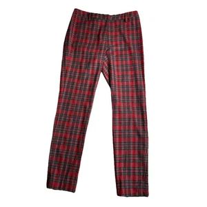Momenti Womens Tartan Plaid Careerwear Business Casual Trousers/Pants,Italy|W:28 - Picture 1 of 20