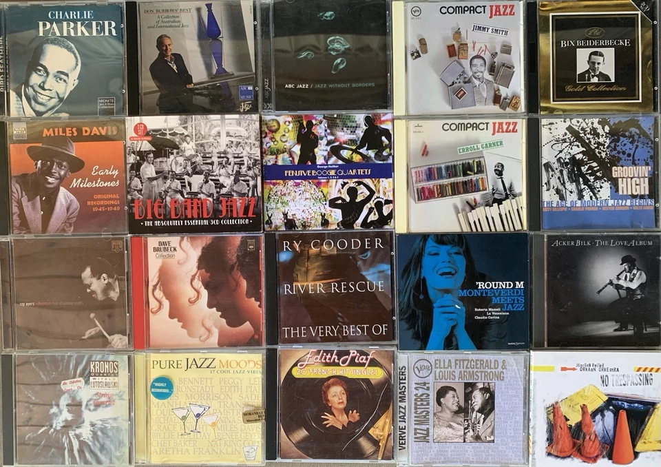 Jazz & Blues Music CD Lot - Various Artists - See Pic - VGC - image 1 of 1
