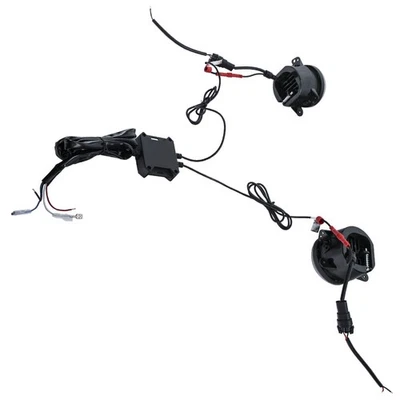 Kit de luces antiniebla LED RGB para Jeep Wrangler JK TJ LJ 1997-2017 APP Control 4 pulgadas Foto 1 de 4