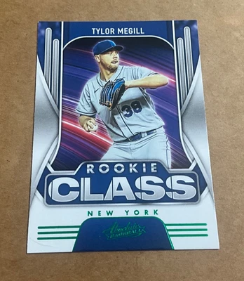 2022 Absolute # RC-14 Tylor Megill Rookie Class New York Mets Baseball MLB - Image 1 of 2