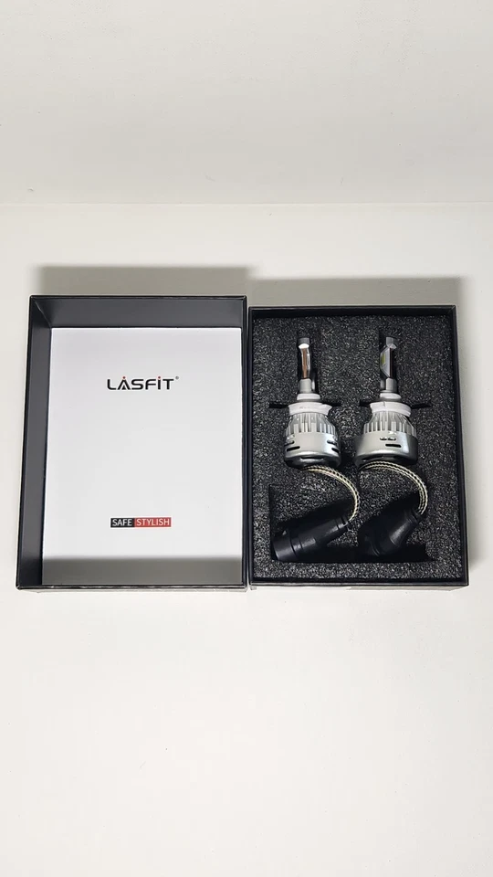 Lasfit LA Plus 9005/HB3 LED 60W Lightbulbs 6000LM 6000K - Image 1 of 4