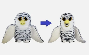 Feisty Schneeeule Whodunnit Die Schneeeule, die sich mit einem Druck feist dreht - Bild 1 von 4