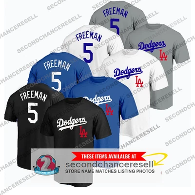 Los Angeles LA Dodgers Freddie Freeman #5 T Shirt - Image 1 of 2