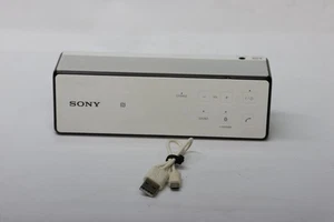 Sony SRS-X33 Portable Wireless Bluetooth Speaker White Works Great - Picture 1 of 9