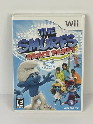 The Smurfs Dance Party Nintendo Wii 2011 Complete In Box With Manual CIB - Image 1 of 4