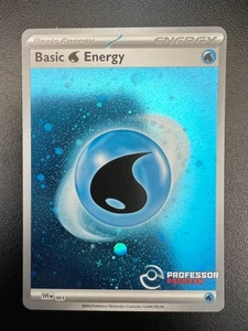 Pokemon Basic Water Energy SVE 003 Professor Program 2023 Cosmos Holofoil NM - Picture 1 of 10