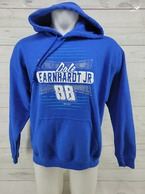 Dale Earnhardt Jr. #88 NASCAR Sudadera con Capucha Pullover Sudadera Azul Real Grande Foto 1 de 4