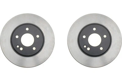 Комплект переднего ротора дискового тормоза Raybestos для Mercedes-Benz E300 1996-1997 годов выпуска (68931) - Изображение 1 из 4